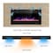 Edendirect 36'' Wall Mounted Electric Fireplace, Black, Low Noise, Remote Control, Timer, Touch Screen 836C3 - alternate 5